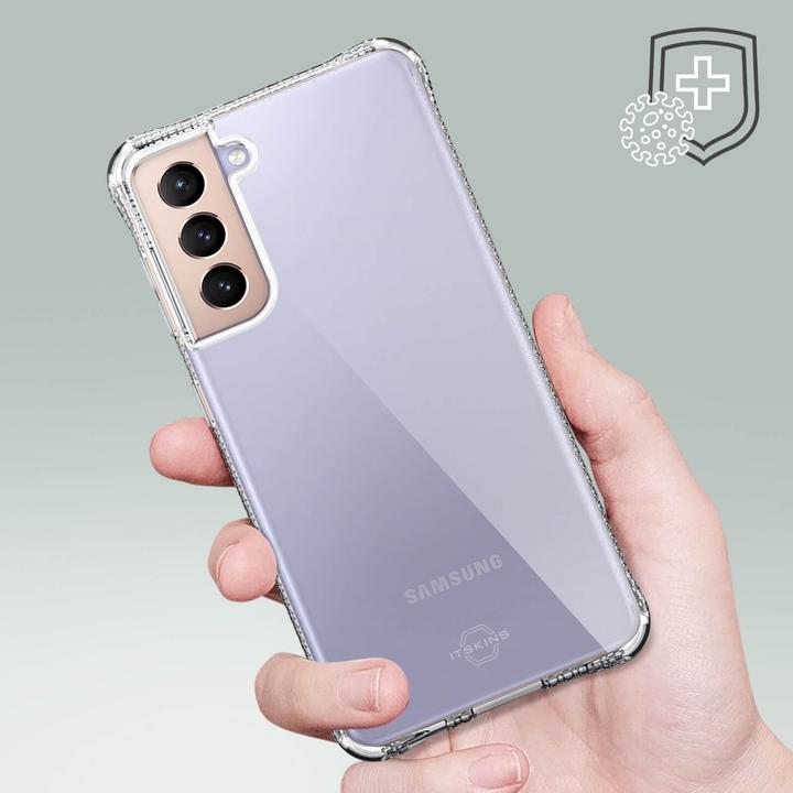 Actual product image Itskins Reinforced Silicone Mobile Phone Case Series (Samsung Galaxy S21, Samsung Galaxy S21 5G)