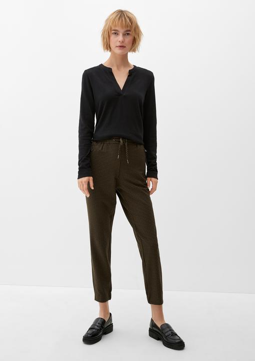 Immagine prodotto s.Oliver Hose Jogg Pants mit Karomuster (46)