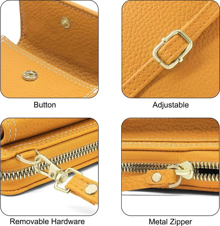 Produktbild Only-Bags.Store Handy Umhängetasche mit Geldbörse PU Leder