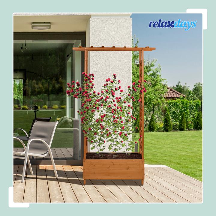 Actual product image Relaxdays Planter