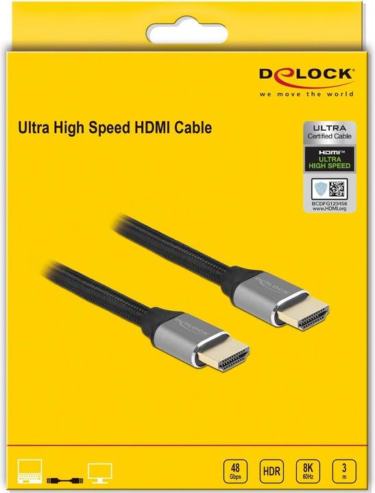 Actual product image Delock HDMI (Type A) - HDMI (Type A) (3 m, HDMI)