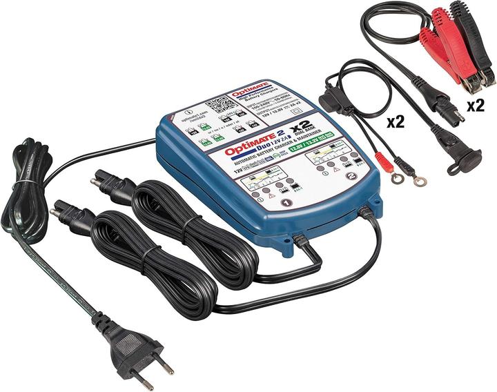 Immagine prodotto Tecmate Optimate 2 duo 2-banks (12V, 2 A)