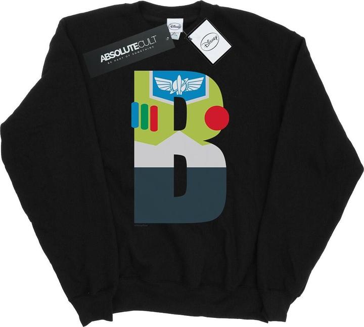 Disney Alphabet B Is For Buzz Lightyear Sweatshirt Jungen (140, 146)