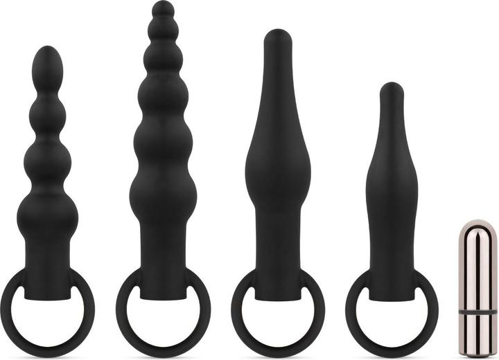 Produktbild Easytoys Anale Plugs mit BulletVibrator Schwarz