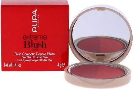 Pupa Milano Pupa Extreme Blush Duo Stralend Amarant 4g