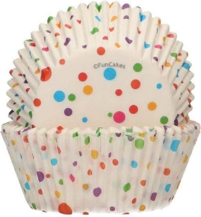 FunCakes Muffin Backform Konfetti 48 Stück (5 cm)