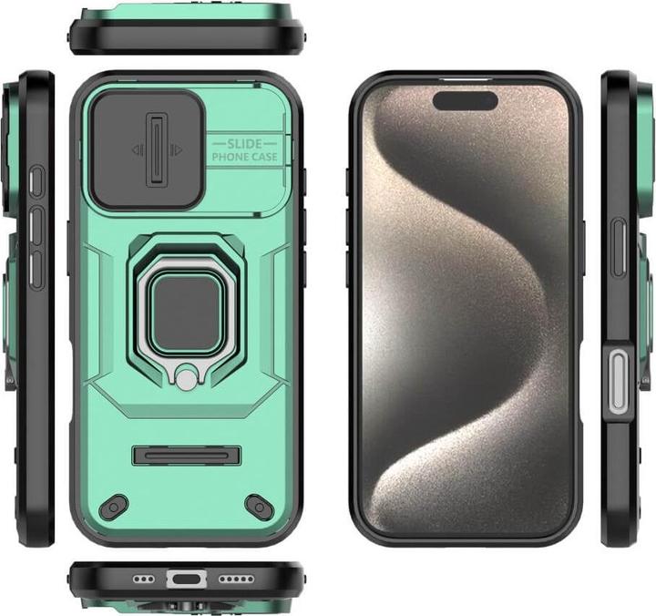 Produktbild Cover-Discount iPhone 16 Pro - Armor Case mit Kickstand (Apple iPhone 16 Pro)