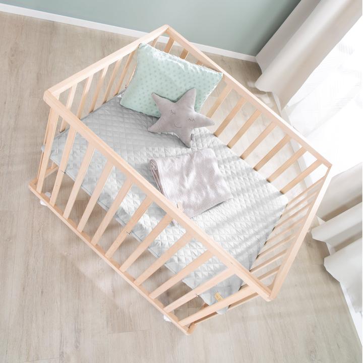 Actual product image Roba Playpen 100x75 Style grey (98.50 x 73 x 72 cm)