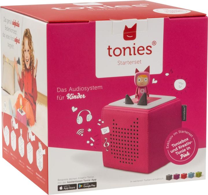 Immagine prodotto Tonies Toniebox Starter Set Rosa (tono creativo) (Tedesco)