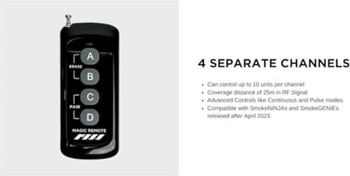 Produktbild PMI Gear Smoke Ninja Magic Remote (Universal Fernbedienung, Infrarot)
