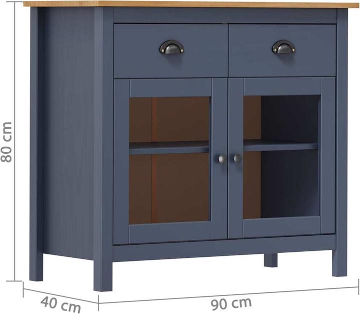 Image du produit vidaXL Sideboard (90 x 40 x 80 cm)