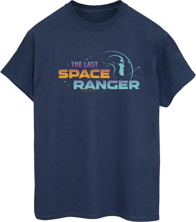 Actual product image Disney Womens/Ladies Lightyear Last Space Ranger Text Cotton Boyfriend T-Shirt (M)