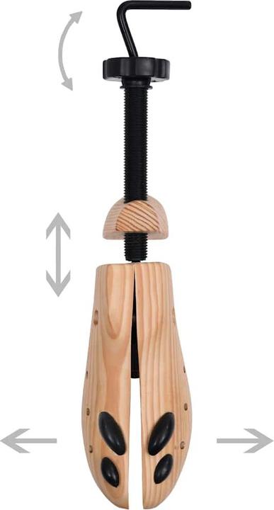 Produktbild vidaXL Schuhspanner (41, 42, 43, 44, 45, 46, 2x)