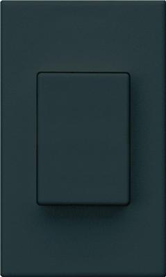 Actual product image Hager Frame pressure switch FLF black