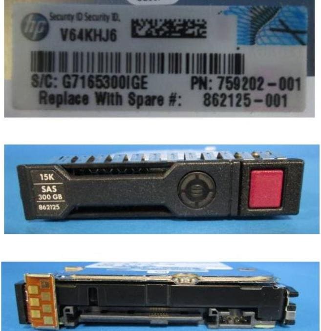 Produktbild HPE SPS-DRV HDD 300GB 12G 15K SFF SAS ENT SC (0.30 TB, 3.5")