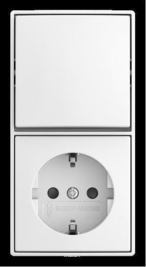 Actual product image Busch-Jaeger Kombination Wippschalter