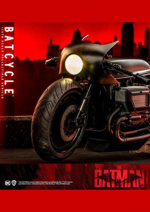 Actual product image Hot Toys The Batman Véhicule Movie Masterpiece 1/6 Batcycle 42 cm
