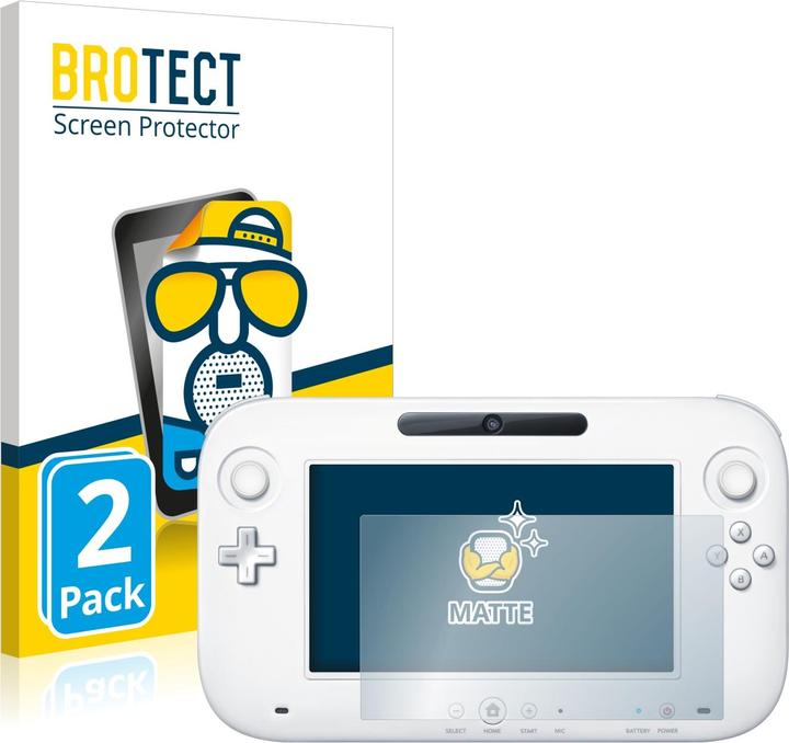 Produktbild BROTECT Entspiegelungs-Schutzfolie Displayschutz Matt (Wii U)