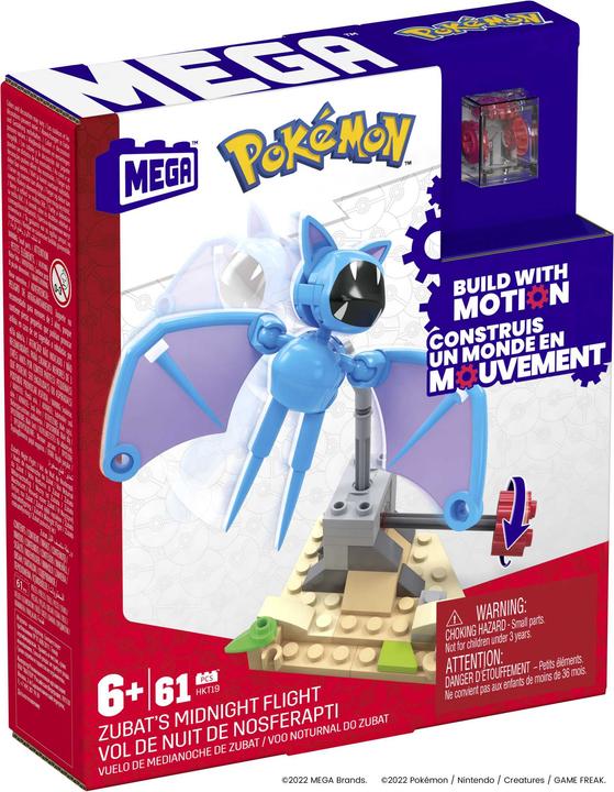 Actual product image Mattel Pokémon Zubats Mitternachtsflug