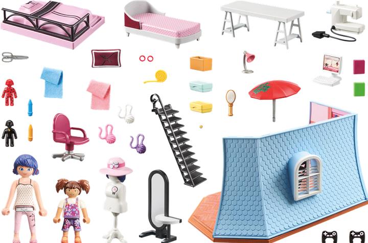 Actual product image Playmobil Marinettes Loft (71334, Playmobil Miraculous)