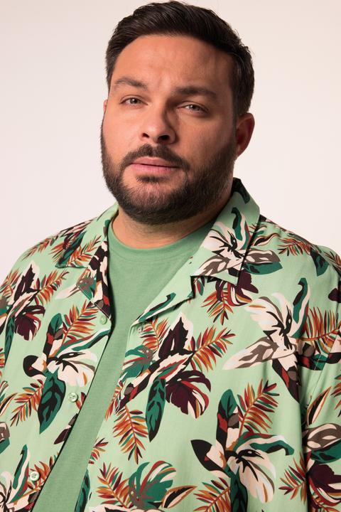Image du produit Men+ Viskose-Hemd, Halbarm, Cubakragen, Cuba Fit (5XL)