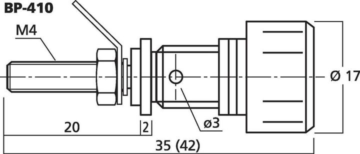 Produktbild Monacor LS-Polklemmen-Paar