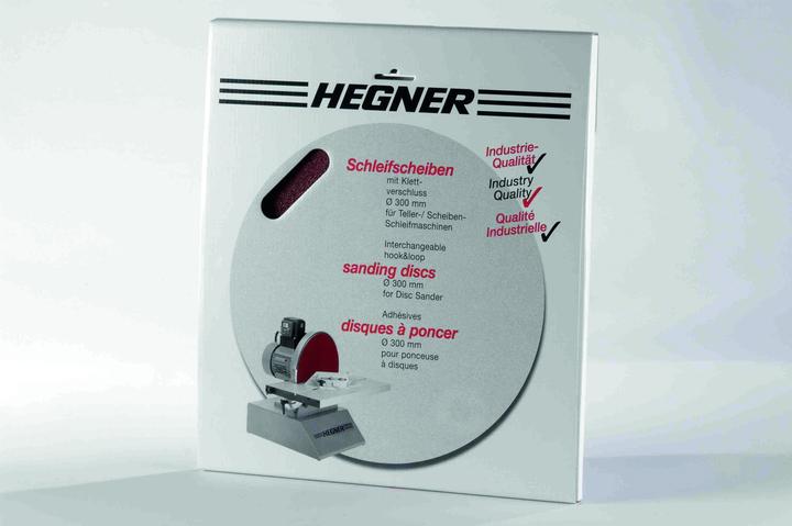 Hegner Sanding discs wood plastic D 300 mm K 120 5 pieces HSM300 WSM300 (120)