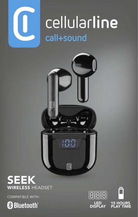 Actual product image Cellularline Seek (3 h, Wireless)