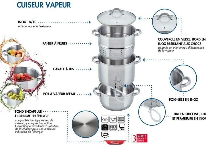 Produktbild ELO Stahlwaren Dampfentsafter