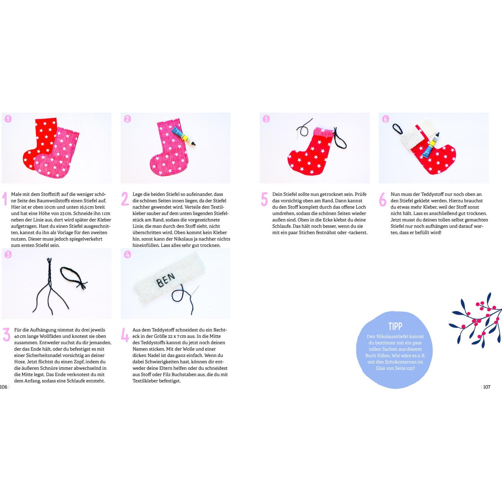 Thumbnail - Mein grosses Weihnachts-Bastelbuch, Kinderbücher von Edition Michael Fischer, EMF Verlag