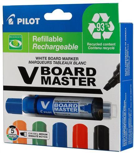 Produktbild Pilot BG Set VBoard Master Medium Keilspitze à 5 (assortiert) (Multicolor, 5.20 mm, 5 x)