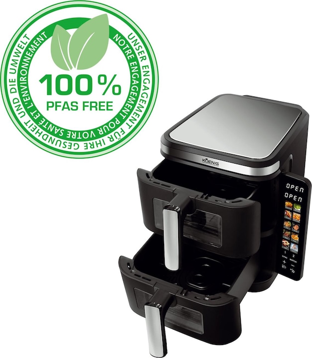 Produktbild Koenig Doppel-Heissluftfritteuse VERTICAL