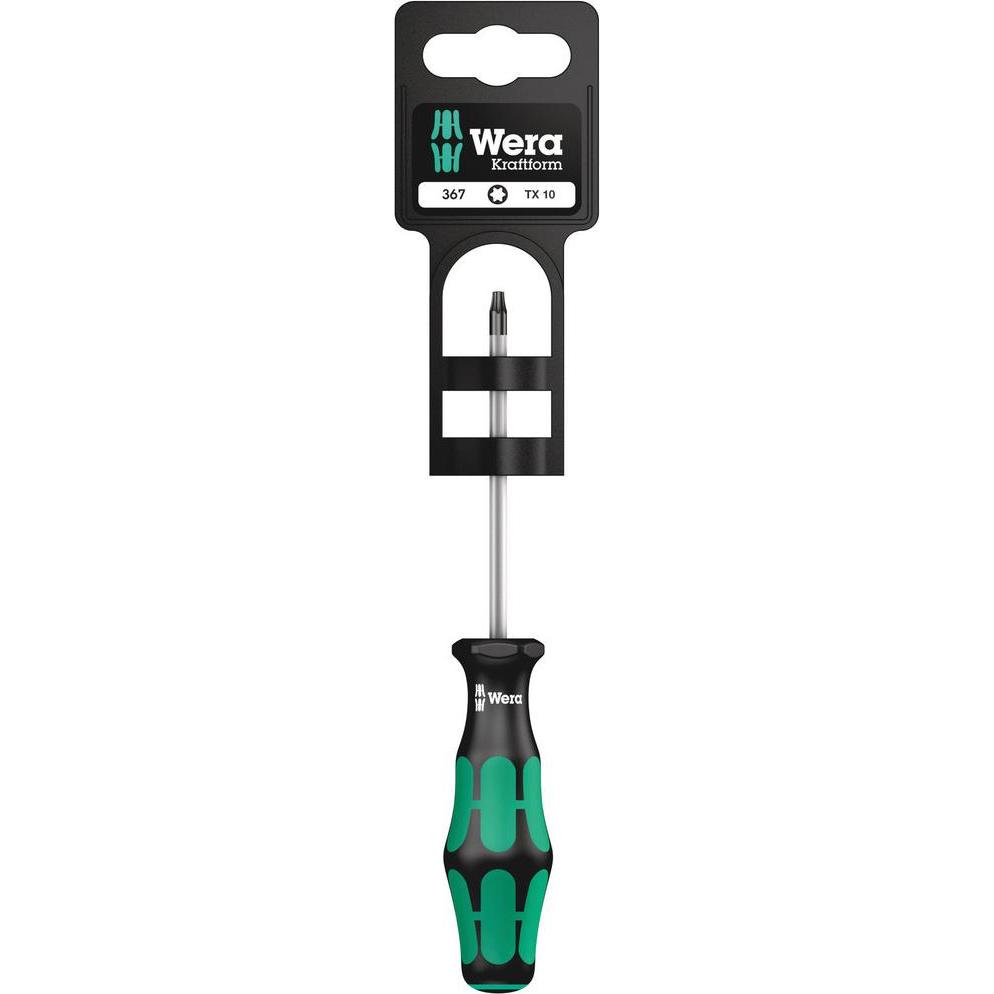 Thumbnail - Wera, Schraubenzieher, 367 TX 10 x 80 mm SB (Torx Plus)