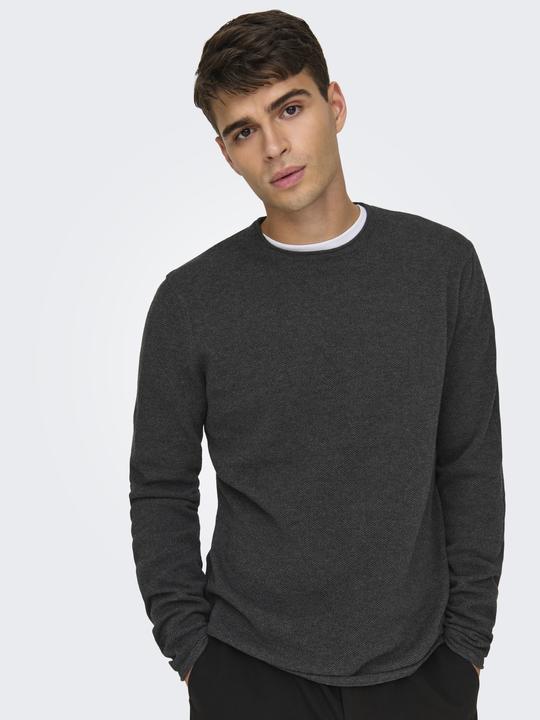 Actual product image Only & Sons Onsfelix Reg 12 Crew Knit Noos (S)