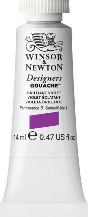 Productafbeelding Winsor & Newton Designers Gouache 14ml Brill Violet 052 (Violet, 14 ml)