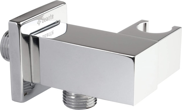 Deante Square angled plug with handset holder