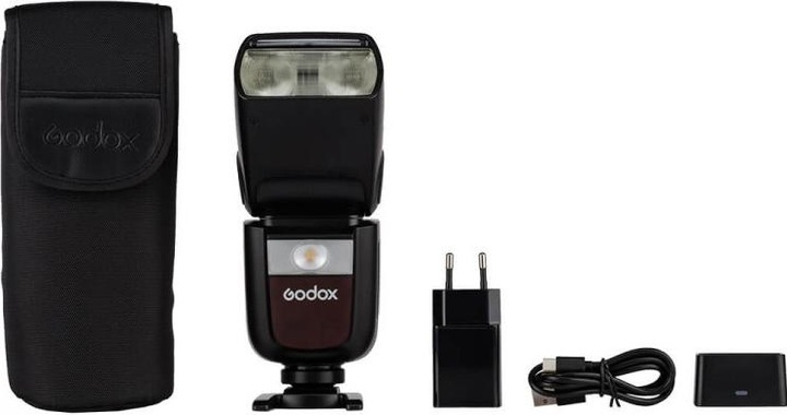 Actual product image Godox V860III Aufsteckblitz mit TTL, Sony für Sony (Plug-on flash, Sony)