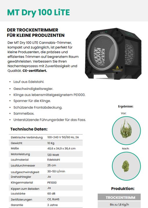 Produktbild Master Trimmer Dry 100 LiTE