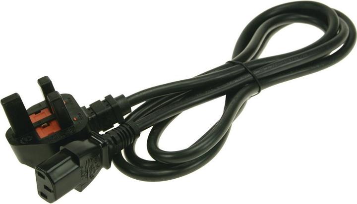 Actual product image 2-Power IEC (Kettle) Power Lead with UK Plug (1 m)