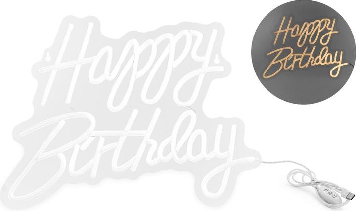 Image du produit Partydeco Néon LED Happy Birthday (1 pcs)