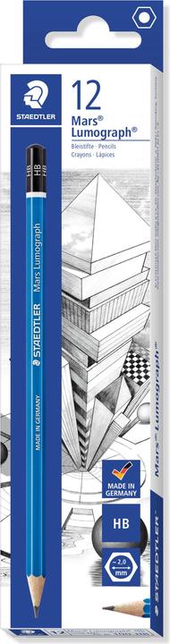 Actual product image Staedtler Mars Lumograph 100 (2 mm, HB, 1 x)