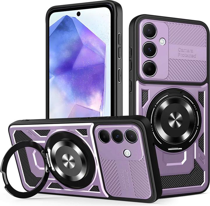 Image du produit Techsuit - RuggedCam - Samsung Galaxy A55 5G - Purple (Samsung Galaxy A55)