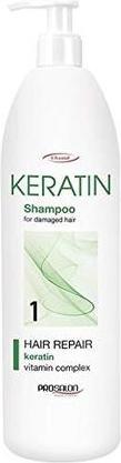Chantal Prosalon Keratin Hair Repair Vitamin Complex 1 Shampoo For Damaged Hair 1000g (Flüssiges Shampoo)