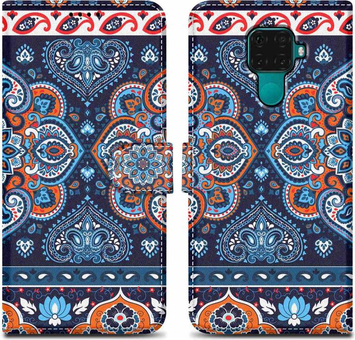 Produktbild Cadorabo Book Hülle mit Print (Huawei Mate 30 Lite)