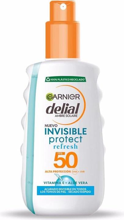 Immagine prodotto Garnier CLEAR PROTECT spray trasparente SPF50+ 200 ml (Spray solare, SPF 50+, 200 ml)