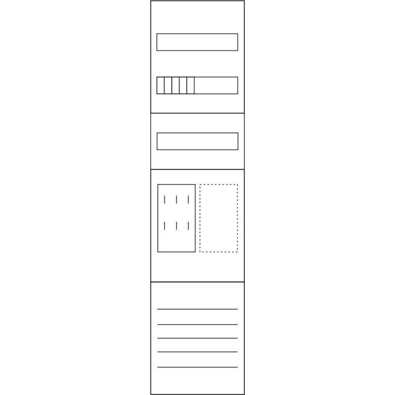 Thumbnail - Eaton, Verteilerschrank Zubehör, Zählerfeld