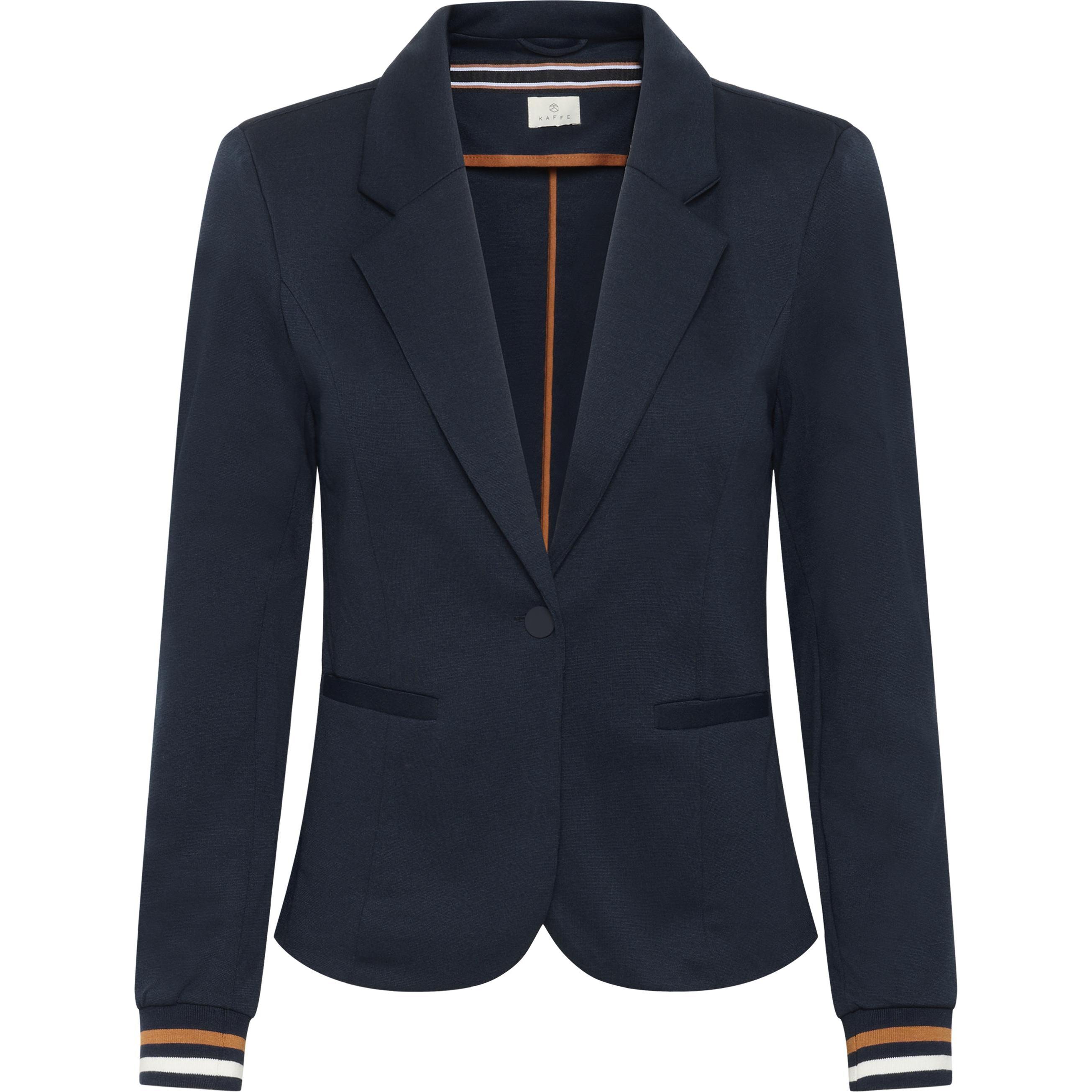 Kaffe, Donne, Completo, Kinnie Blazer Dames Blazer - Maat S, Blu, Bianco, Nero, (S)