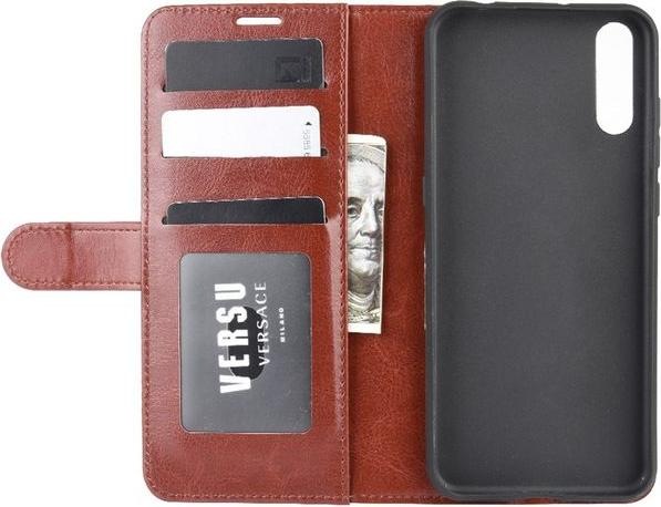 Actual product image MU Classic Crazy Horse Leather Bookcover Series (Wiko View 4 Lite, Wiko View 4)