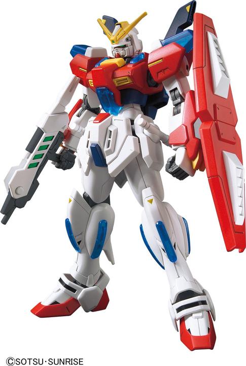 Actual product image Bandai GUNDAM Build Fighters - Model Kit - HG 1/144 - Star Burning Gundam