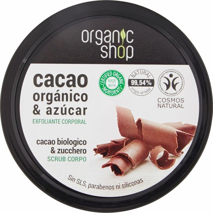 Actual product image Organic Shop Exfoliante Corporal Belgian - Chocolate -